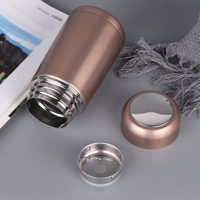 Stainless Steel Mini Cute Coffee Vacuum Thermos Travel Drink Water Bottle Portable Thermoses Cup 4