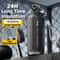 Large Capacity Stainless Steel Thermos Bottle One Button Open Water Bottle With Rope Outdoor Sport 1