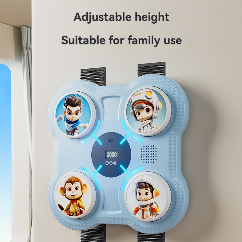 Intelligent Music Boxing Machine Children Sanda Response Training Home Wall Target Boxing Sandbag F 5