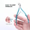 Wide Opening Non-Slip Long Handle Toenail Clippers for Thick Ingrown Nails, Toenail Cutter Trimmers