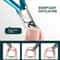 Wide Opening Non-Slip Long Handle Toenail Clippers for Thick Ingrown Nails, Toenail Cutter Trimmers