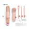 4 in 1 Travel Small Makeup Set, Portable Powder Blusher Brush, Telescopic Mini Makeup Tool with Cover