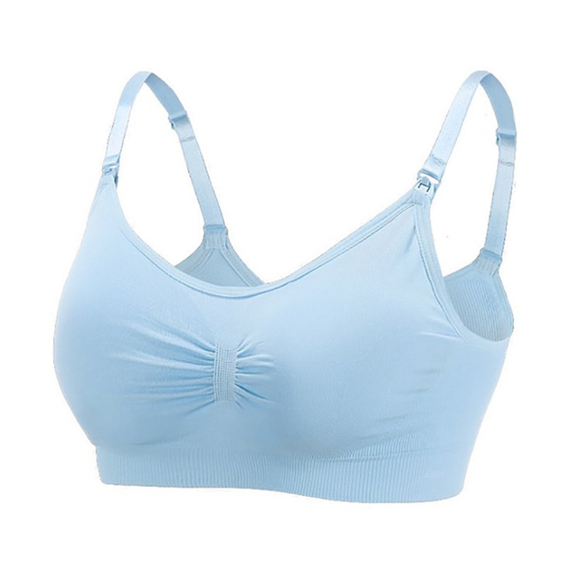 Without Bones Maternity Bras Pregnancy Clothes Prevent Sagging Breastfeeding Women Breathable Feedi 12