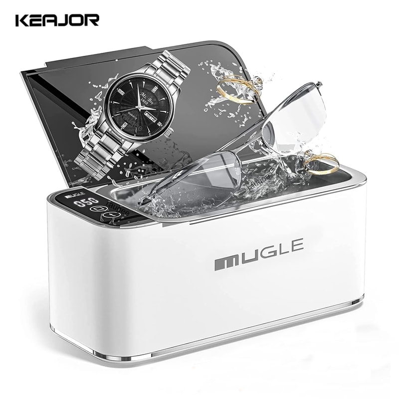 Ultrasonic Watch Cleaner High Frequency Ultrasound Cleaning Bath For Watch Glasses 0