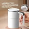 USB Charging Digital Display Mug Electric Coffee Self Mixing Mug Waterproof Coffee Stirring Cup 2