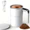 USB Charging Digital Display Mug Electric Coffee Self Mixing Mug Waterproof Coffee Stirring Cup 4