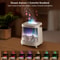 Mini Air Humidifier Aroma Humidifier Flame Essential Oil Diffuser With Night Light And Remote Contr 2