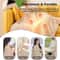 Portable USB Heated Blanket, Wearable Electric Shawl for Shoulders and Knees, Fast Heating Winter Warmer Blanket