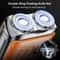 Rechargeable Electric Razor For Men Portable Beard Trimmer Digital Display Travel Shaver 1