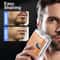 Rechargeable Electric Razor For Men Portable Beard Trimmer Digital Display Travel Shaver 3