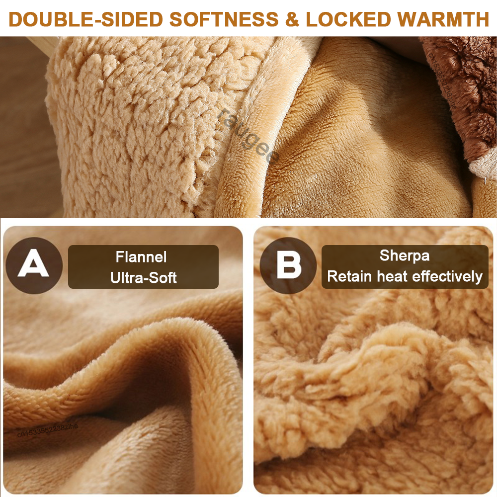 Warming Blanket USB Winter Body Heating Pad Portable Electric Blanket And Rechargeable Hand Warmer 3