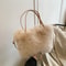 Winter Crossbody Shoulder Bags Luxury Plush Fashion Faux Fur Tote