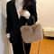 Winter Crossbody Shoulder Bags Luxury Plush Fashion Faux Fur Tote