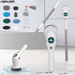 wireless cleaning brush, multifunctional electric bathroom brush for automatic household cleaning
