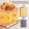 Electric Food Warming Tray 8 Tem Setting Foldable Food Warmer Mat Full Surface Heating Plate 2