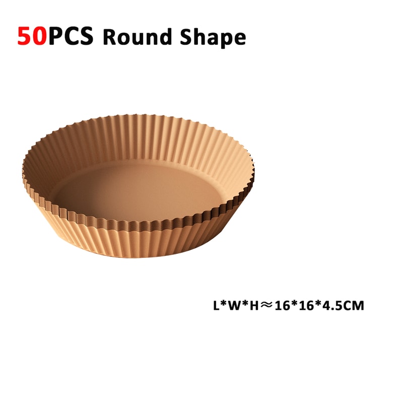 Oil Proof Isolation Paper Tray NonStick Air Fryer Baking Mat 9