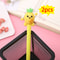 Cartoon Shape Gel Pens For Kids Fruit Face Writing Tools With Comfortable Grip School Office Suppli 8