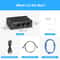 USB Gaming DAC Headphone Audio Converter Adapter For Active Speakers 6