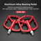 Aluminum Alloy Bike Pedals Antislip Onepiece MTB Road Cycling Pedals With Sealed Bearings 6