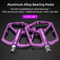 Aluminum Alloy Bike Pedals Antislip Onepiece MTB Road Cycling Pedals With Sealed Bearings 8