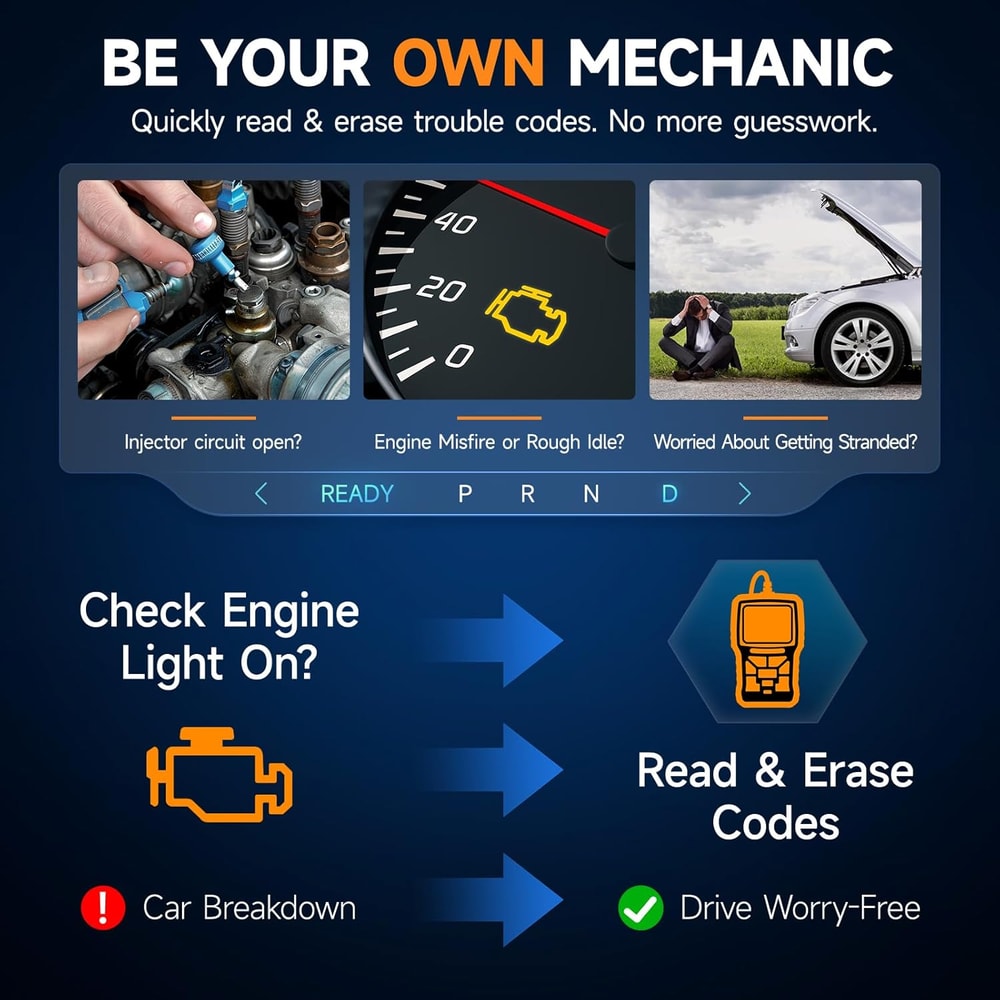 Professional Scanner Check Engine Code Reader Automotive Diagnostic Tools 1