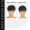 Human Hair Short Pixie Cut Wig, Machine Made Wigs for Black Women With Bangs