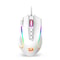 White RGB Gaming Mouse, Wired Optical with 11 Programmable Buttons