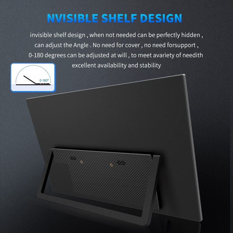 Portable Monitor FHDIPS Panel Second Screen For Laptop Gaming With Type C HDMI 3