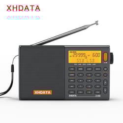 rechargeable radio receiver, full band portable radio with multifunction, deep sound stereo