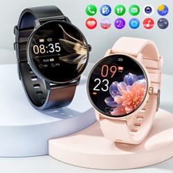 bluetooth call women smartwatch, 1.39 touch screen, health monitoring, waterproof fitness smart watches for men