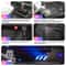LED Bubble Fog Machine Smoke Bubble Machine RGB Stage Light For Party Wedding DJ 4