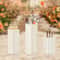 Flower Vase Cylinder Centerpiece Stand Wedding Centerpieces Cardboard Vases Sets For Party Tables D 2