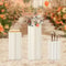 Flower Vase Cylinder Centerpiece Stand Wedding Centerpieces Cardboard Vases Sets For Party Tables D 2