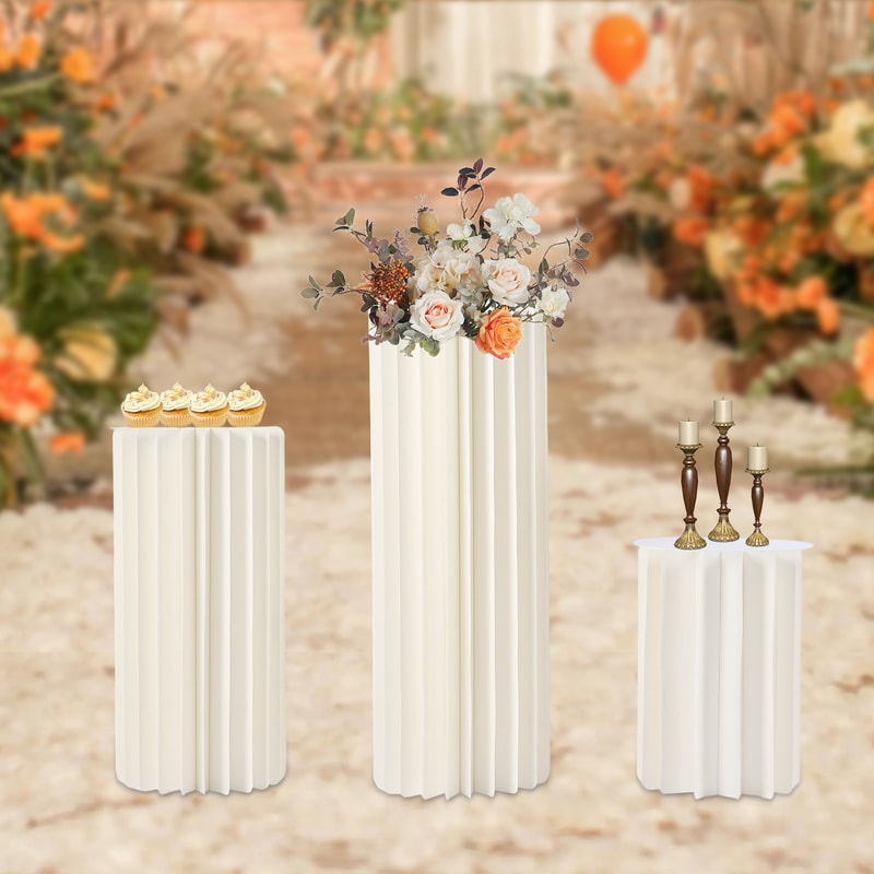 Flower Vase Cylinder Centerpiece Stand Wedding Centerpieces Cardboard Vases Sets For Party Tables D 2