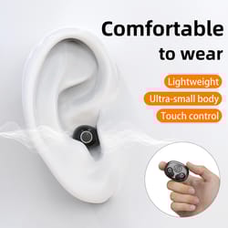smallest tiny earbuds, invisible sleep wireless bluetooth headset with mic for comfort