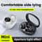 Smallest Tiny Earbuds, Invisible Sleep Wireless Bluetooth Headset with Mic for Comfort