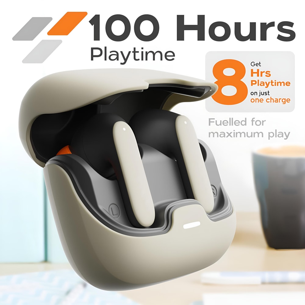 Game Mode Wireless Earbuds Low Latency Noise Reduction Earphones With Fast Charging And Microphone 5