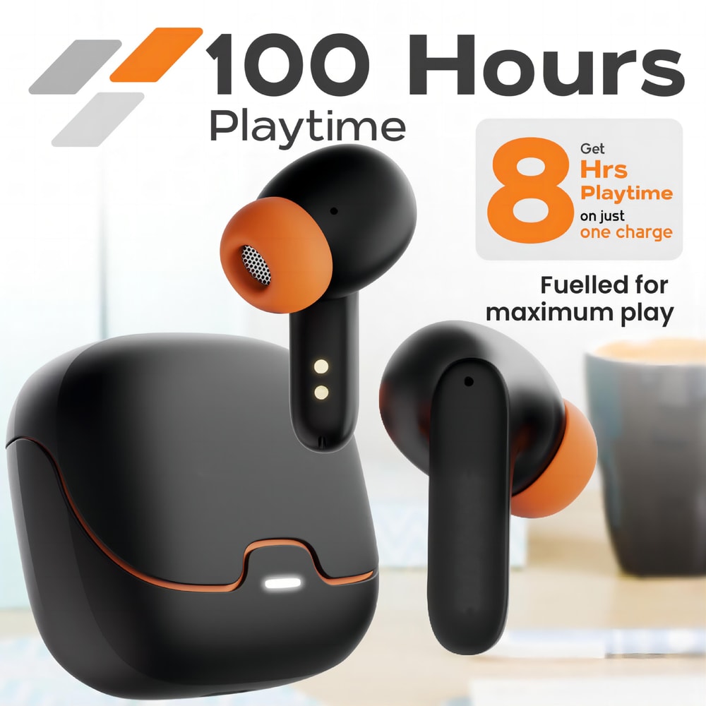 Game Mode Wireless Earbuds Low Latency Noise Reduction Earphones With Fast Charging And Microphone 6