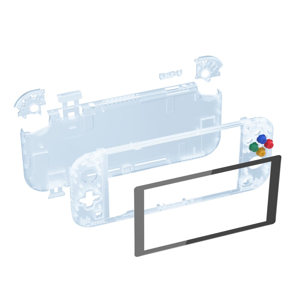 Custom Replacement Shell With ABXY Buttons Screen Protector For Nintendo Switch Lite Handheld Contr 8