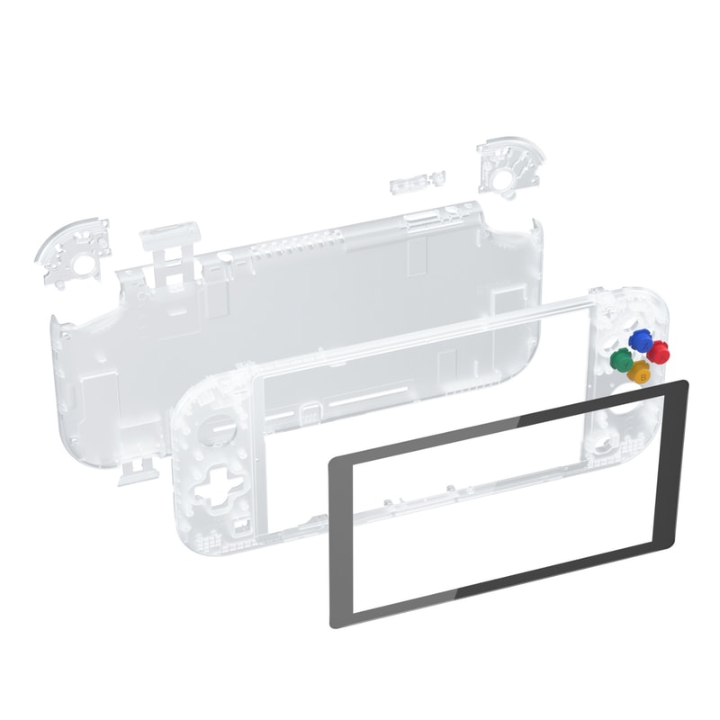 Custom Replacement Shell With ABXY Buttons Screen Protector For Nintendo Switch Lite Handheld Contr 13