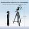 Aluminum Phone Travel Self Tripod With Pan Head Mount For Canon Nikon DSLR Camera