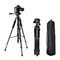 Aluminum Phone Travel Self Tripod With Pan Head Mount For Canon Nikon DSLR Camera