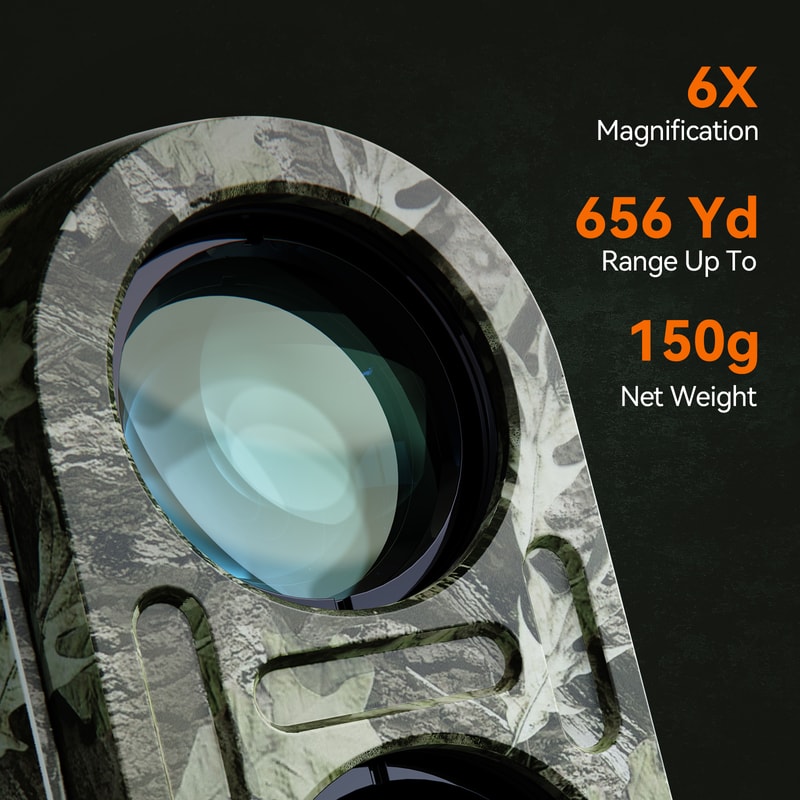 Laser Rangefinder For Hunting Range Finder Big Field 656Yd Rain Fog Ranging Mode BOW Mode Auto Heig 4