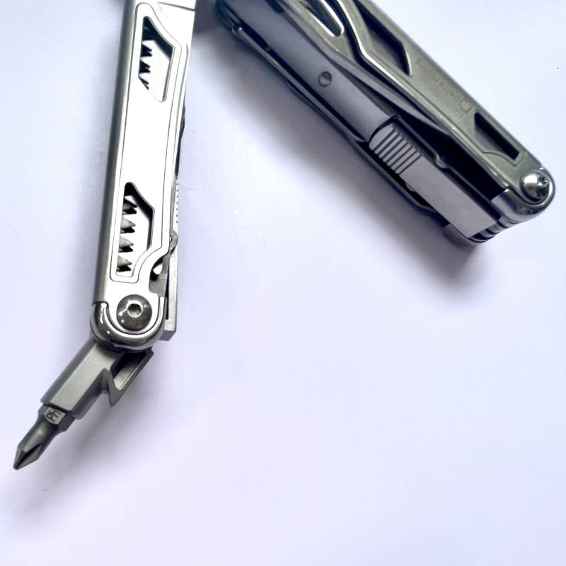 Multifunctional Foldable EDC Folding Knife Extra Cutter Clamp Multi Tools Clip Pliers Multitool 1