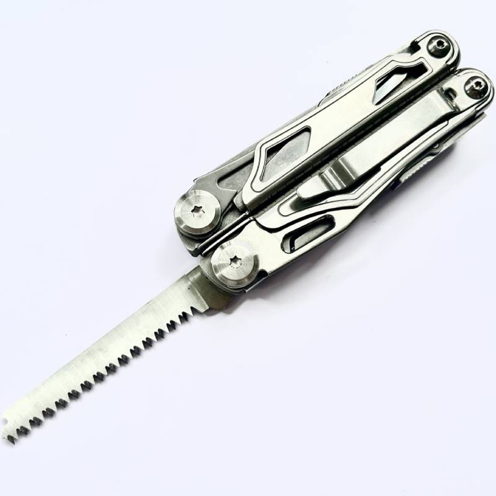 Multifunctional Foldable EDC Folding Knife Extra Cutter Clamp Multi Tools Clip Pliers Multitool 3