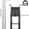 Aluminum Extending Roof Ladder, Heavy Duty Telescopic Ladders With Hooks, Indoor Outdoor Multi Purpose Ladder