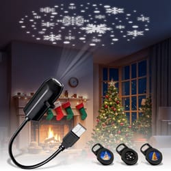 led usb projector night light, moon lamp for ceiling wall, holiday ornaments, room atmosphere mood light