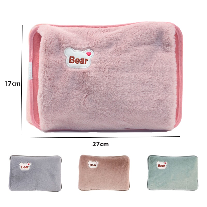Electric Hand Pocket Warmer Rechargeable Hot Water Bottle Cute Reusable Heating Pad Hot Compress Ba 5
