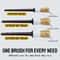 Dashboard Cleaning Brush Car Exterior Interior Detail Brush Bristle Auto Detail Tools For Car Clean 3