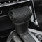 PU Leather Universal Car Gear Shift Cover NonSlip DustProof Shifter Knob Protector Interior Gear Le 6